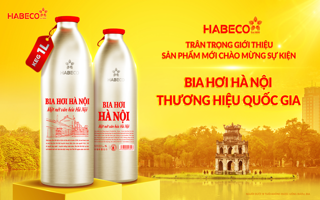 Bia Hơi Hà Nội ra mắt sản phẩm mới - KEG 1L Bia Hơi Hà Nội ra mắt sản phẩm mới - KEG 1L