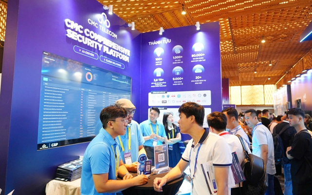 Nền tảng bảo mật toàn diện của CMC Telecom gây ấn tượng tại Vietnam Security Summit 2025 Nền tảng bảo mật toàn diện của CMC Telecom gây ấn tượng tại Vietnam Security Summit 2025
