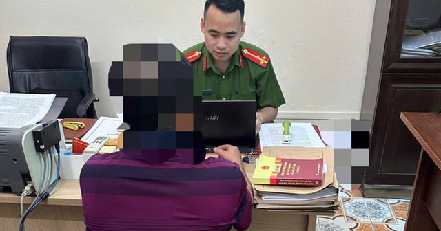 Cơ quan Công an làm việc với ông P.V.P. Cơ quan Công an làm việc với ông P.V.P.