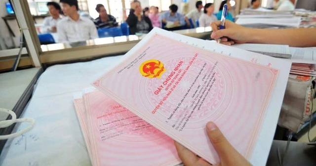 Kiến nghị bỏ sổ hồng giấy Kiến nghị bỏ sổ hồng giấy