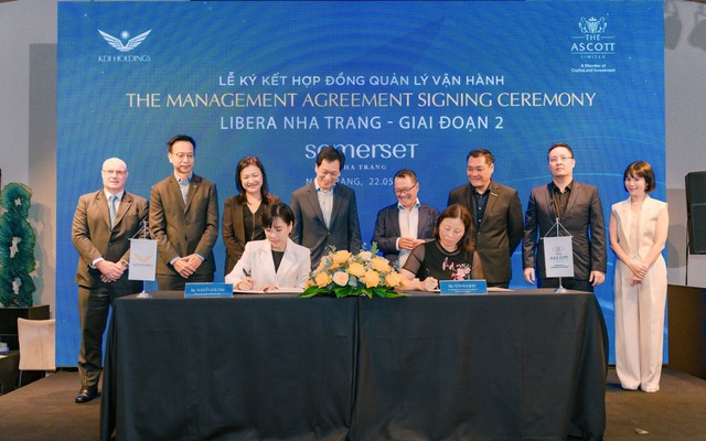 KDI Holdings -The Ascott Limited: Quản lý vận hành Somerset Nha Trang tại Libera Nha Trang - Giai đoạn 2 KDI Holdings -The Ascott Limited: Quản lý vận hành Somerset Nha Trang tại Libera Nha Trang - Giai đoạn 2