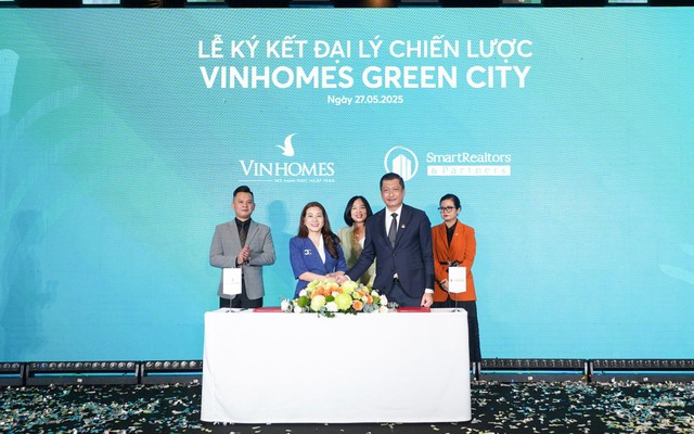 SmartRealtors ký kết hợp tác Vinhomes phân phối dự án Vinhomes Green City SmartRealtors ký kết hợp tác Vinhomes phân phối dự án Vinhomes Green City