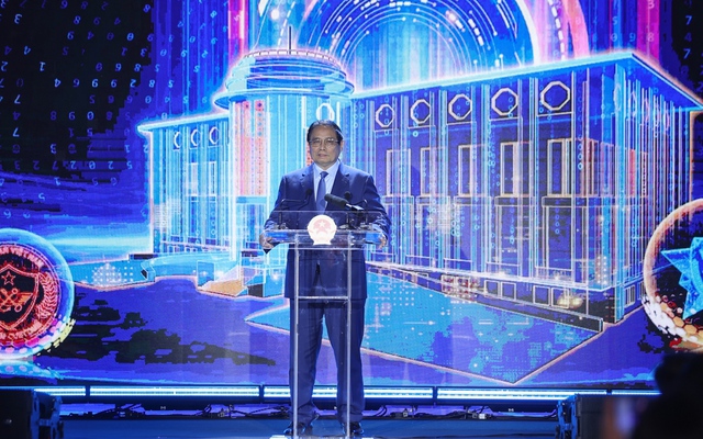 Thủ tướng Chính phủ Phạm Minh Chính phát biểu tại Sự kiện Chuyển đổi số ngành Ngân hàng năm 2025 - Ảnh: VGP Thủ tướng Chính phủ Phạm Minh Chính phát biểu tại Sự kiện Chuyển đổi số ngành Ngân hàng năm 2025 - Ảnh: VGP