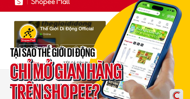 CEO Thế Giới Di Động nói về lý do không mở gian hàng trên TikTok Shop và Lazada CEO Thế Giới Di Động nói về lý do không mở gian hàng trên TikTok Shop và Lazada