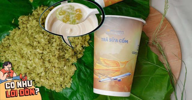 Cận cảnh cốc trà sữa cốm 50k của Vietnam Airlines: Bao bì đẹp nhưng topping bên trong mới là điều đáng chú ý Cận cảnh cốc trà sữa cốm 50k của Vietnam Airlines: Bao bì đẹp nhưng topping bên trong mới là điều đáng chú ý