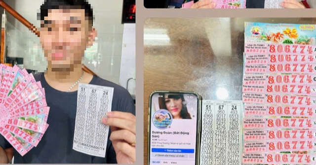 Người đàn ông ở Bình Dương trúng 13 tờ vé số giải độc đắc Người đàn ông ở Bình Dương trúng 13 tờ vé số giải độc đắc