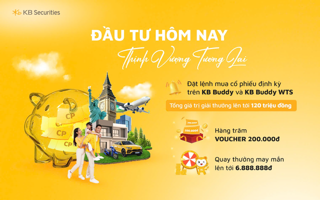 KBSV: Tích lũy định kỳ - Lối đi dài hạn cho nhà đầu tư thông thái KBSV: Tích lũy định kỳ - Lối đi dài hạn cho nhà đầu tư thông thái