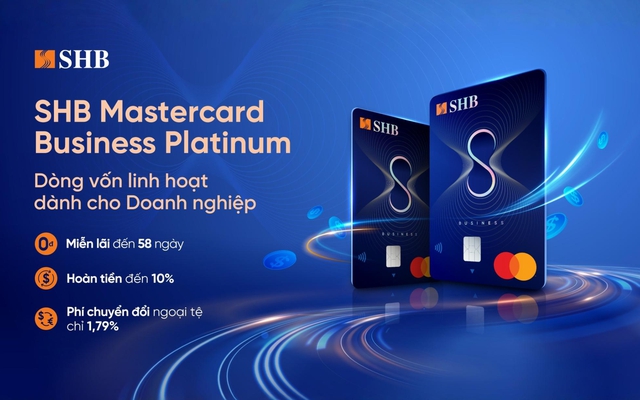 SHB ra mắt thẻ tín dụng doanh nghiệp – Trợ thủ cho doanh nghiệp bứt phá SHB ra mắt thẻ tín dụng doanh nghiệp – Trợ thủ cho doanh nghiệp bứt phá