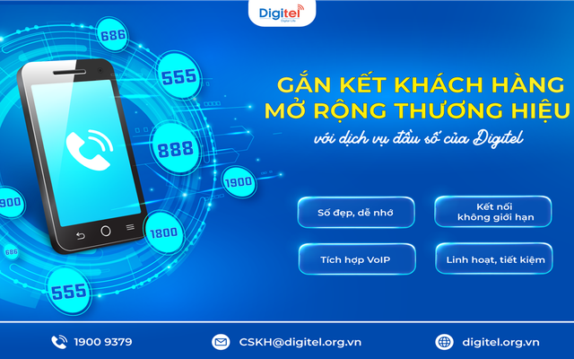 DIGITEL cùng doanh nghiệp bứt phá doanh thu thời kỳ kỷ nguyên số DIGITEL cùng doanh nghiệp bứt phá doanh thu thời kỳ kỷ nguyên số