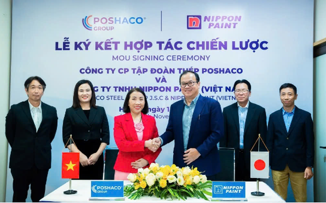 Thép Poshaco hợp tác chiến lược với tập đoàn Thép Posco và Sơn Nippon Paint Thép Poshaco hợp tác chiến lược với tập đoàn Thép Posco và Sơn Nippon Paint