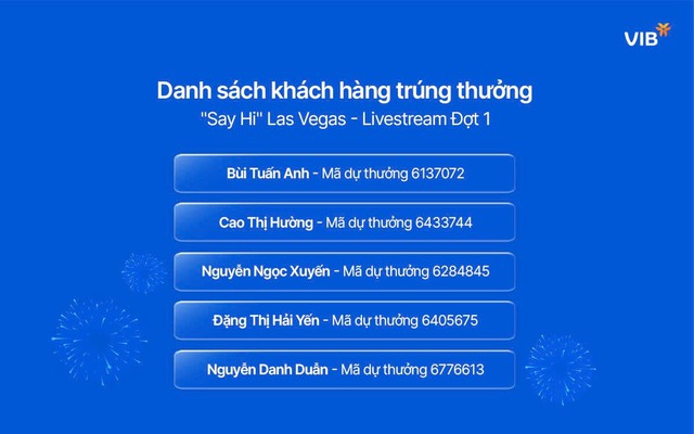 5 chủ tài khoản Siêu Lợi Suất đầu tiên trúng suất đến Las Vegas - Cơ hội vẫn còn cho bạn!- Ảnh 1. 5 chủ tài khoản Siêu Lợi Suất đầu tiên trúng suất đến Las Vegas - Cơ hội vẫn còn cho bạn!- Ảnh 1.