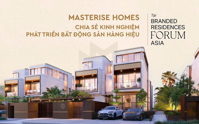 Masterise Homes chia sẻ kinh nghiệm phát triển BĐS hàng hiệu tại Branded Residences Forum Asia 2025