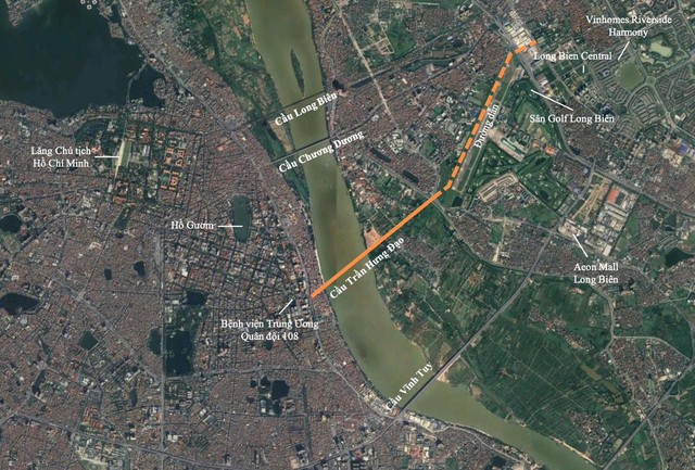 Siêu cầu Trần Hưng Đạo sắp khởi công, nhà đầu tư đổ dồn về Long Biên- Ảnh 1.