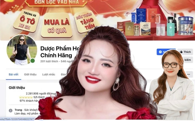 Động thái lạ của "công ty dược phẩm" do Hoàng Hường làm đại sứ sau khi bị cơ quan chức năng "chỉ mặt điểm tên"