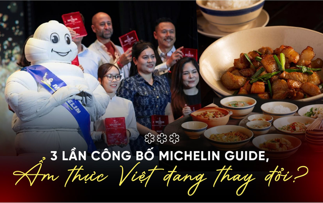 3 lần công bố Michelin Guide 2023-2025, ẩm thực Việt đang thay đổi như thế nào? 3 lần công bố Michelin Guide 2023-2025, ẩm thực Việt đang thay đổi như thế nào?