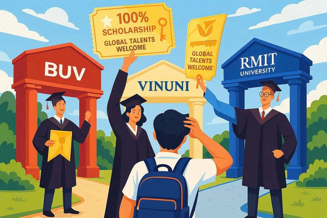 Trường ĐH “quý tộc” ngang ngửa RMIT, VinUni tung gói học bổng 150 tỷ đồng: Miễn 100% học phí nếu ứng viên làm được điều này- Ảnh 3.