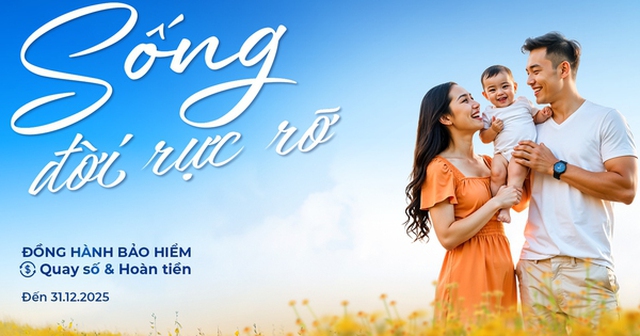 'Sống đời rực rỡ' với ưu đãi về bảo hiểm tại Sacombank
