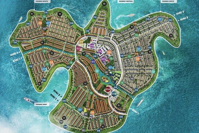 Novaland bán 49% công ty con sở hữu dự án Phoenix Island với giá 1.700 tỷ đồng