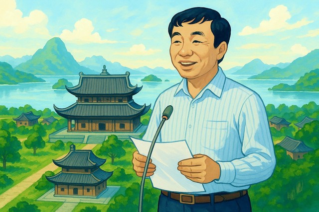 Sau khi sáp nhập, Ninh Bình có thêm 1 'mũi nhọn vàng' trị giá 11.000 tỷ của đại gia Xuân Trường: Vùng sình lầy hóa ‘Vịnh Hạ Long trên cạn’ Sau khi sáp nhập, Ninh Bình có thêm 1 'mũi nhọn vàng' trị giá 11.000 tỷ của đại gia Xuân Trường: Vùng sình lầy hóa ‘Vịnh Hạ Long trên cạn’
