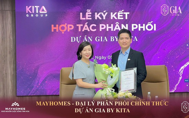 MAYHOMES - Đại lý F1 phân phối chính thức dự án GIA BY KITA