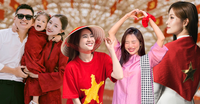 Dàn sao nhuộm đỏ MXH, không khí vui hơn Tết: Outfit xịn nhất chính là "merch quốc dân"