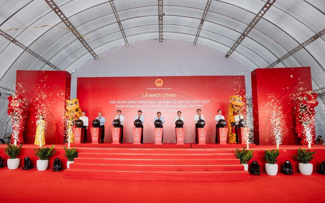 An Giang khởi công 10 dự án trọng điểm phục vụ APEC 2027