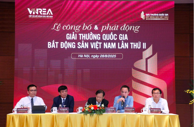 Lễ công bố và phát động Giải thưởng Quốc gia Bất động sản Việt Nam lần thứ II