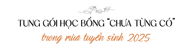 Trường ĐH do tập đoàn nghìn tỷ thành lập “rót tiền khủng” cho tân sinh viên: 100% nhận học bổng 10 triệu đồng, có 100 slot đi học “không mất tiền”, còn được tài trợ thêm 30 triệu/năm- Ảnh 1. Trường ĐH do tập đoàn nghìn tỷ thành lập “rót tiền khủng” cho tân sinh viên: 100% nhận học bổng 10 triệu đồng, có 100 slot đi học “không mất tiền”, còn được tài trợ thêm 30 triệu/năm- Ảnh 1.