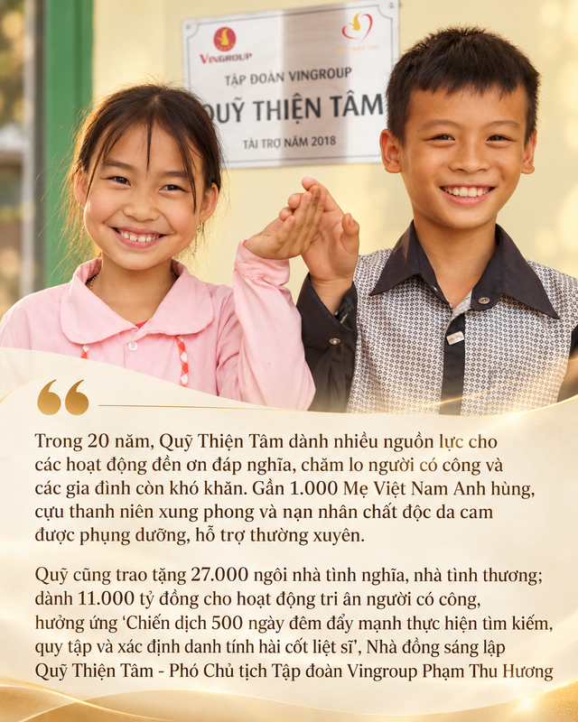 Nữ tỷ phú Phạm Thu Hương lần đầu chia sẻ về Quỹ Thiện Tâm 46.000 tỷ đồng của Vingroup: “Càng đi nhiều, tiếp xúc nhiều, chúng tôi càng thấy người Việt mình rất giỏi” - Ảnh 1.