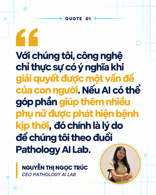 Không phải bác sĩ hay kỹ sư AI: Bước ngoặt táo bạo của nữ CEO startup Việt và tham vọng tạo ra “con mắt thứ hai” cho ngành y học hiện đại - Ảnh 2.