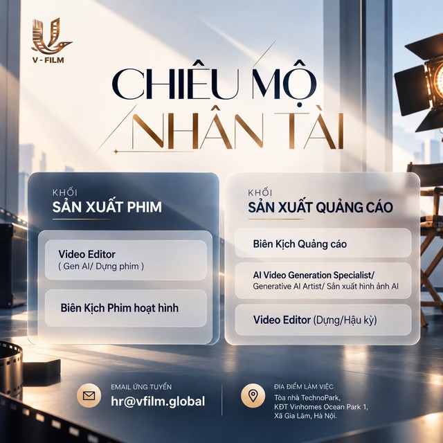 Hãng phim của tỷ phú Phạm Nhật Vượng có động thái mới - Ảnh 1.