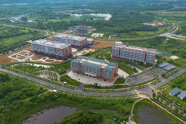 Đại học rộng nhất Việt Nam dự kiến đưa thêm 15.000 sinh viên lên cơ sở mới cách trung tâm Hà Nội hơn 30km, nơi có 2 tuyến metro đi qua - Ảnh 1.