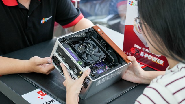 Mở bán mẫu máy tính để bàn nhỏ bằng chiếc hộp, giá từ 12,4 triệu đồng, bảo hành tới 3 năm - Ảnh 2.