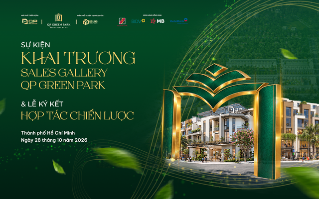 QP Green Park khai trương Sales Gallery, đưa bức tranh đô thị tương lai ...