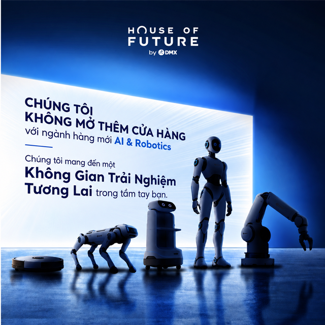 Điện Máy Xanh mở ngành hàng AI & Robotics cho House of Future: Đưa 'ngôi nhà tương lai' về Việt Nam để người dùng trực tiếp sờ, chạm và thử - Ảnh 1.