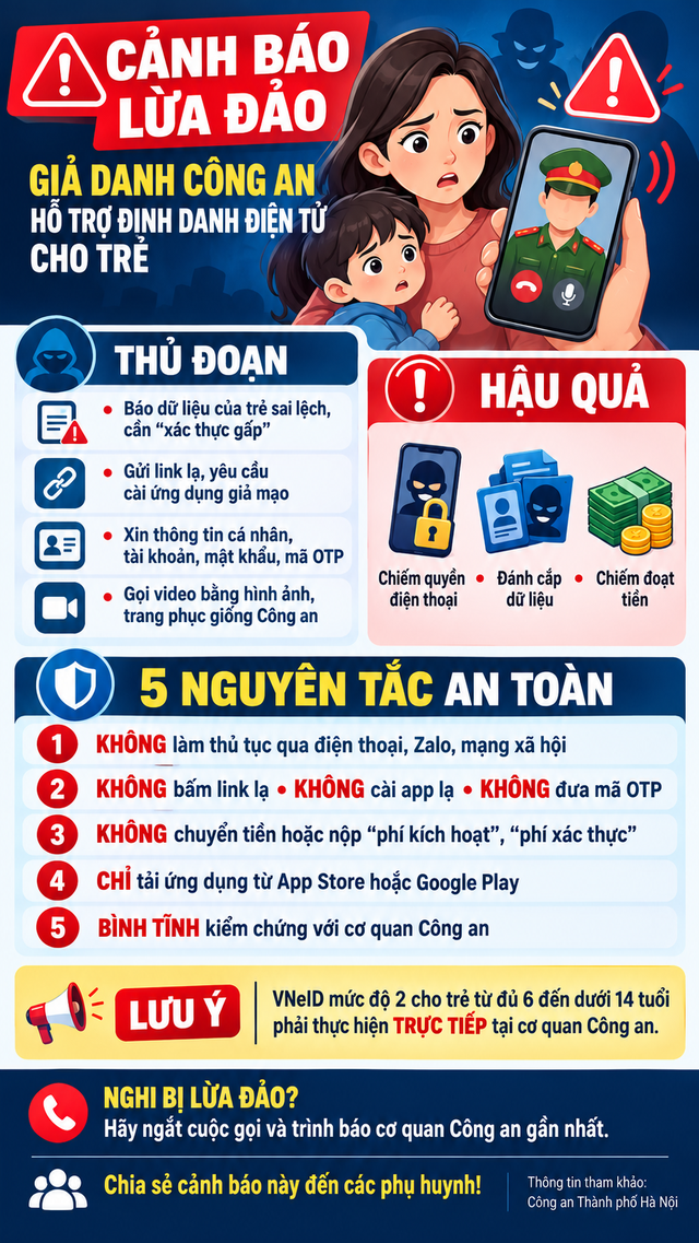 Cơ quan Công an phát thông báo 'khẩn': Nếu nhận được cuộc gọi có dấu hiệu này, cúp máy ngay lập tức! - Ảnh 2.