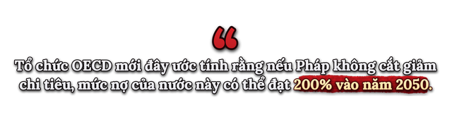 Hơn 1.000 tỷ USD trái phiếu sắp đáo hạn, nợ vượt 120% GDP: Vung tay quá trán
khiến Pháp gánh 'bom nợ' khổng lồ, nhà đầu tư run rẩy chuẩn bị kịch bản tệ hơn
- Ảnh
12.