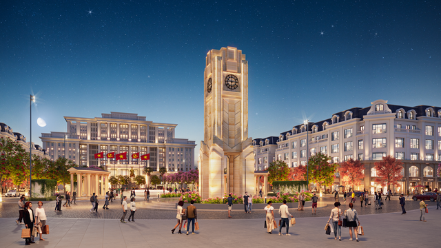 Không chỉ có ở Hồ Gươm, Nguyễn Huệ, bất động sản quảng trường nay bất ngờ xuất hiện tại Thái Nguyên - Ảnh 2.