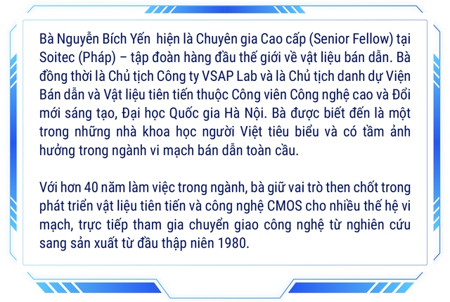 Luật chơi sản xuất chip thay đổi, nữ chuyên gia người Việt trong ngành bán dẫn nhấn mạnh Việt Nam đang ở thời điểm ‘vàng’ trong cuộc đua trị giá 1.000 tỷ USD- Ảnh 1.