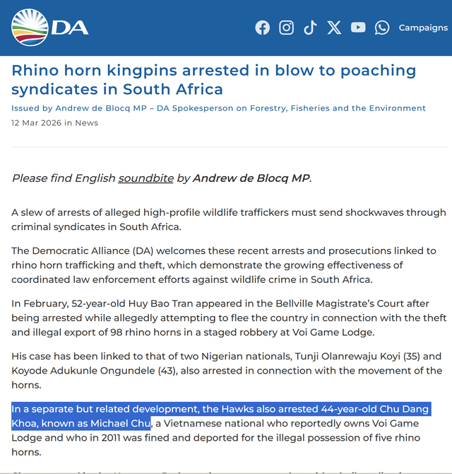 Đại gia Khoa 'kim cương' bị bắt tại Nam Phi vì tội gì? - Ảnh 1.