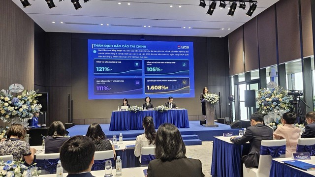 Cập nhật Đại hội cổ đông NCB 2026: Lên kế hoạch tăng trưởng cho vay 35%, dùng toàn bộ lợi nhuận để thực hiện phương án cơ cấu lại - Ảnh 1.