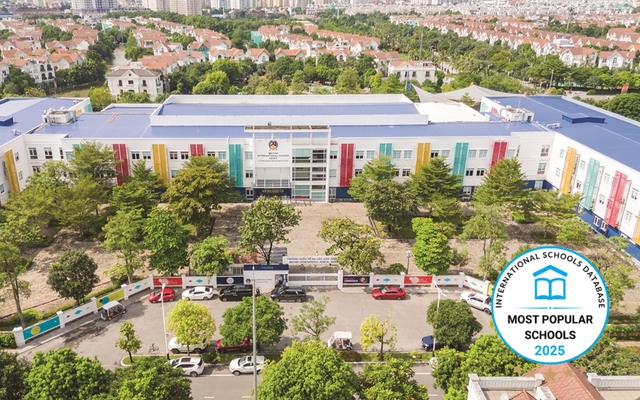 BIS Hà Nội lọt top những trường quốc tế tại Hà Nội được yêu thích nhất năm 2025