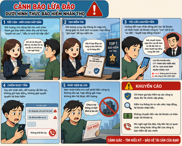 Công an cảnh báo khẩn tới người mua bảo hiểm nhân thọ - Ảnh 2.