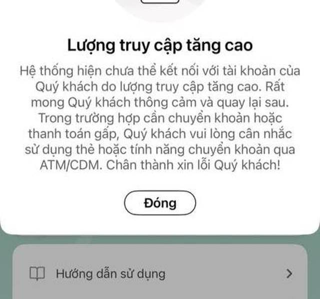 Tối 5/5: Lượng giao dịch tăng cao, Techcombank thông báo quan trọng tới người cần chuyển tiền