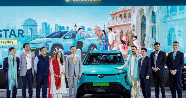 VinFast chính thức ra mắt dịch vụ taxi điện Green SM tại Ấn độ