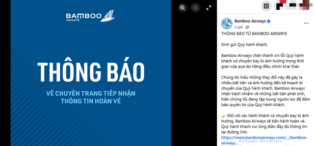 Vì sao Bamboo Airways phải thông báo khẩn trong đêm?- Ảnh 1.