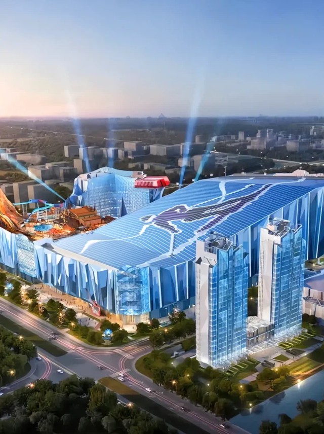 Ông Phạm Nhật Vượng đang cho xây nơi quanh năm có tuyết ở ngay cạnh vịnh Di sản: Rộng 9ha, bám sát kỷ lục Guinness ở Trung Quốc- Ảnh 2. Ông Phạm Nhật Vượng đang cho xây nơi quanh năm có tuyết ở ngay cạnh vịnh Di sản: Rộng 9ha, bám sát kỷ lục Guinness ở Trung Quốc- Ảnh 2.