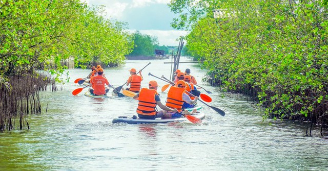 Phát hiện hệ đầm phá nước lợ thuộc dạng hiếm trên thế giới ở tỉnh miền Trung: Diện tích lớn nhất Đông Nam Á, liên kết trực tiếp với rừng nguyên sinh ngập mặn - Ảnh 11.