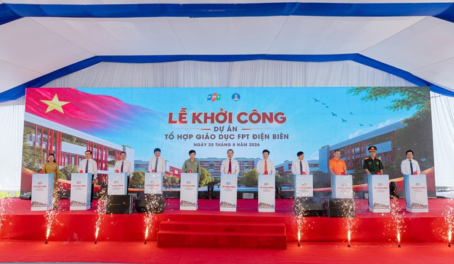 FPT khởi công tổ hợp giáo dục quy mô tại Điện Biên - Ảnh 1.