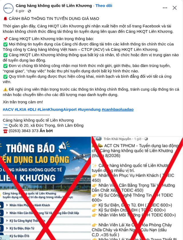 Sân bay Liên Khương phát cảnh báo khẩn ngay trước thềm mở cửa trở lại - Ảnh 1.
